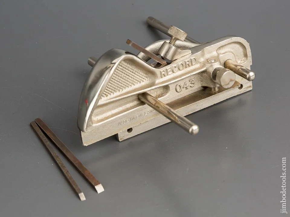 100% Complete RECORD No. 043 Plough Plane - 80780