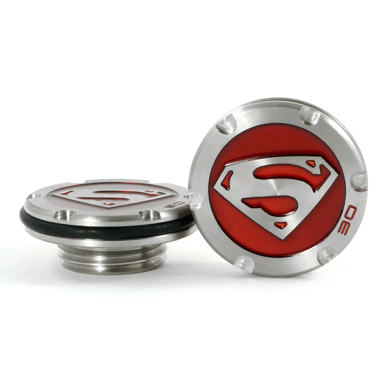 2 of Mallet Weight, Deluxe Tour Style, for Scotty Cameron Putters, Superman, Red