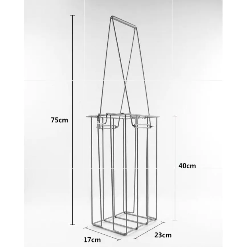AMB Sports Tennis Ball Hopper Picker 50 ball Capacity