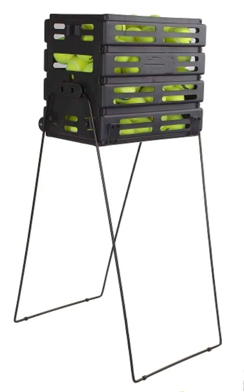 AMB Sports Tennis Ball Picker and Basket with Wheels