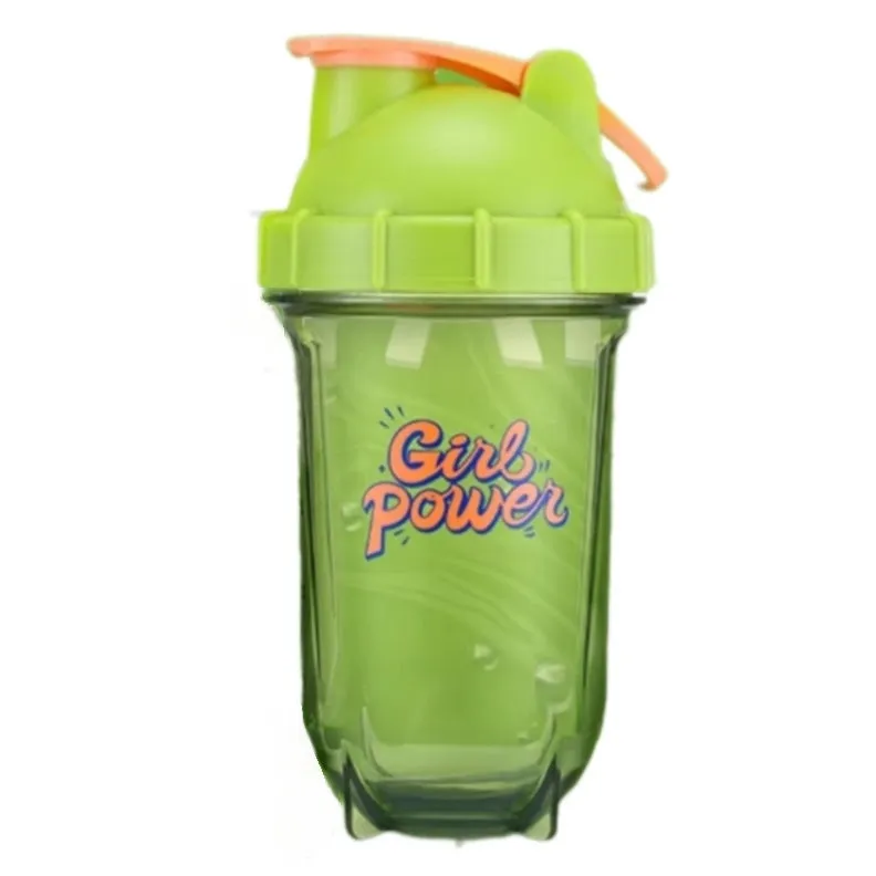 Beastmode Girl Power SOlid Green BPA Free Protein Shaker Mixer Tritan Sports Bottle 500ml Capacity