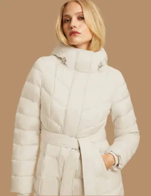 Beaumont winter white  puffer Coat