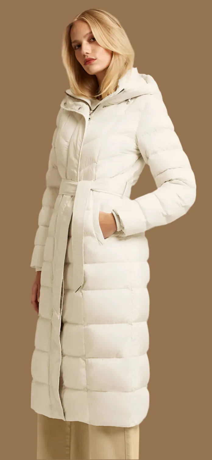 Beaumont winter white  puffer Coat