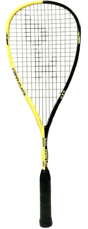 Black Knight NXS Magnum 130 Black/Yellow Squash Racquet