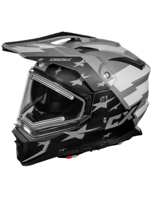 Castle X CX200 Liberty Heated Electric Shield Snowmobile Helmet