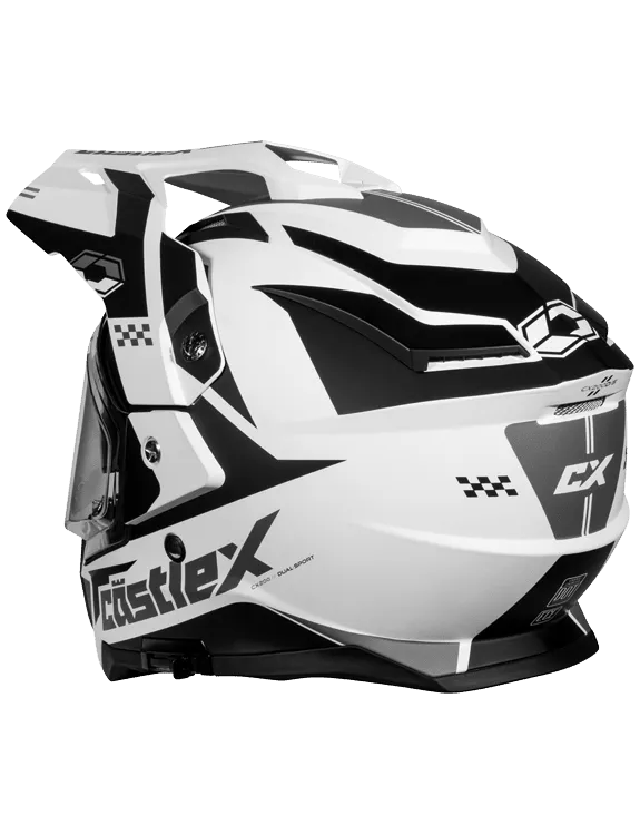 Castle X CX200 Wrath Heated Electric Shield Snowmobile Helmet
