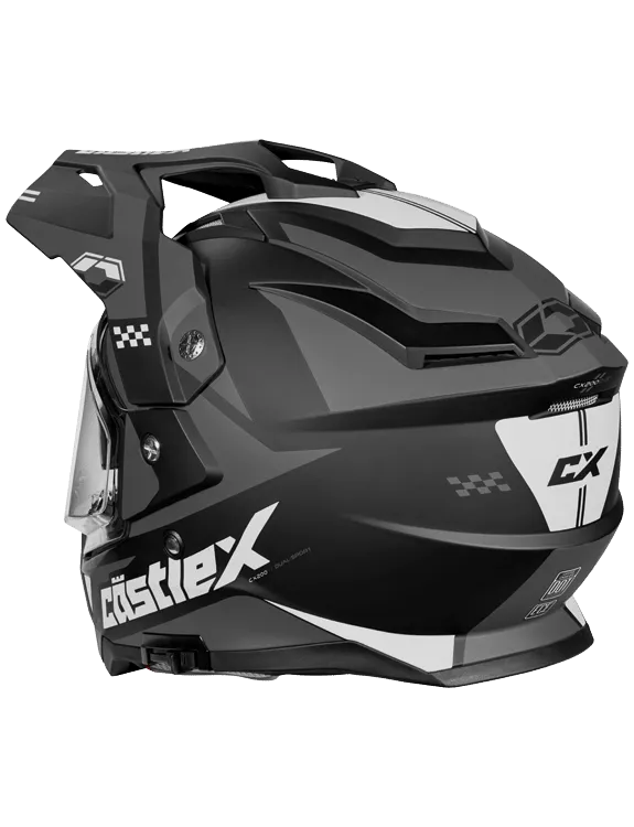 Castle X CX200 Wrath Heated Electric Shield Snowmobile Helmet
