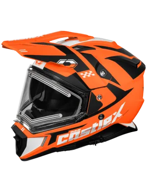 Castle X CX200 Wrath Heated Electric Shield Snowmobile Helmet