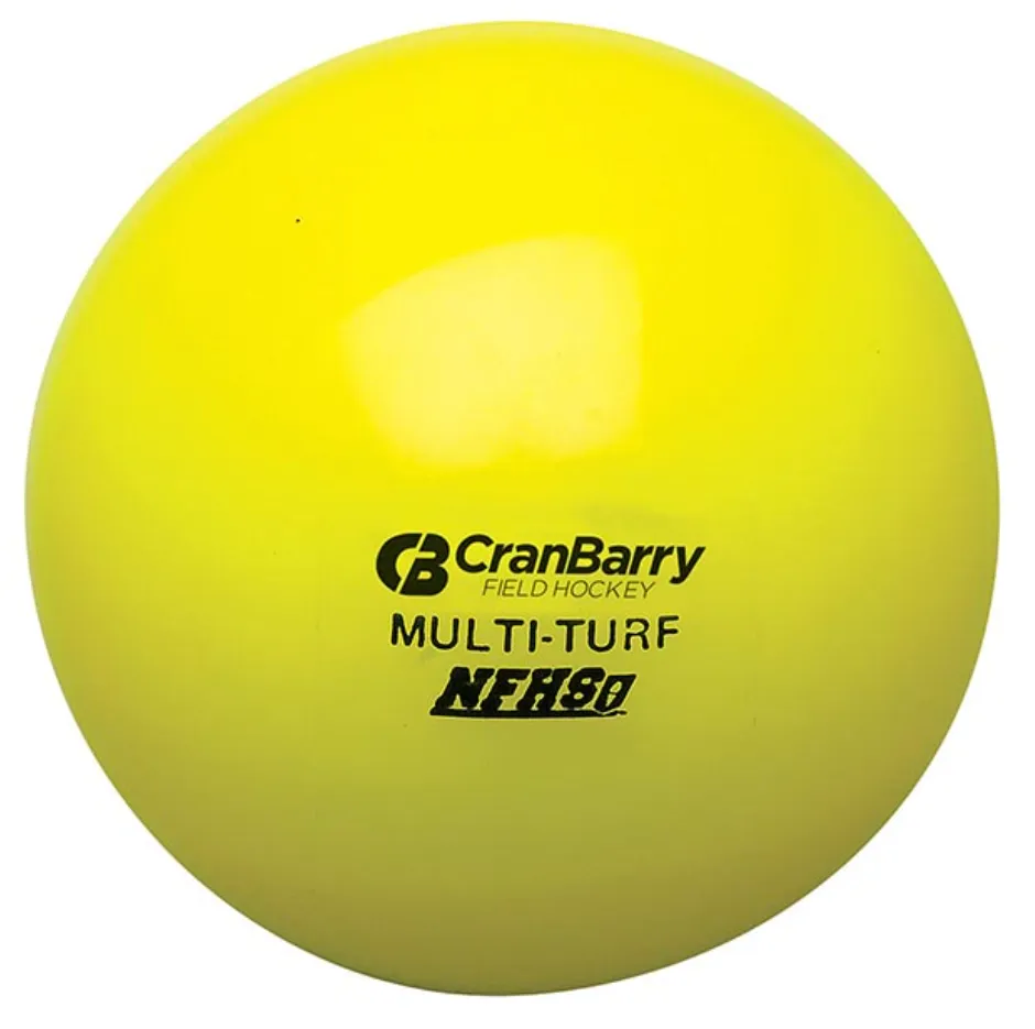 Cranberry NFHS stamp multi turf ball