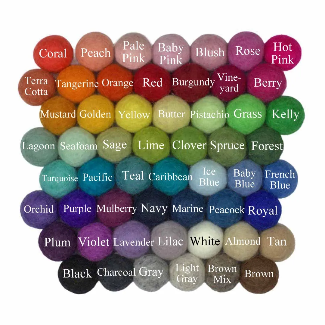 Custom Football Garland- PICK YOUR COLORS