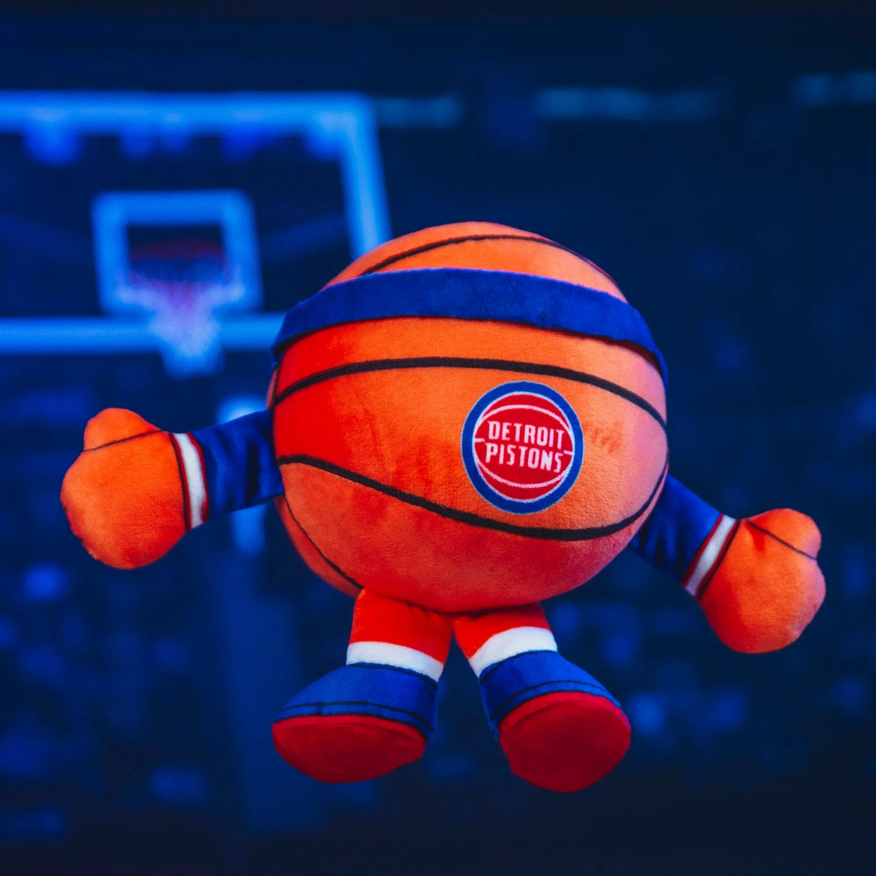 Detroit Pistons 8" Kuricha Basketball Plush
