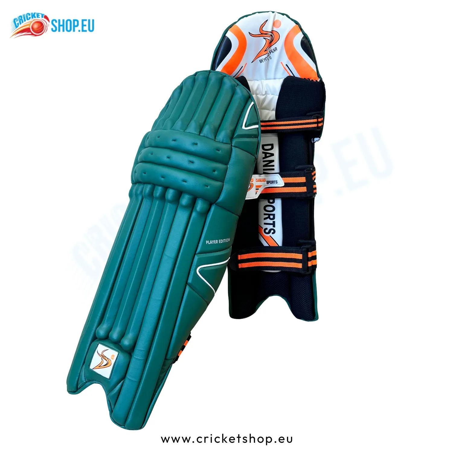 DS Green Cricket Batting Pads Adult