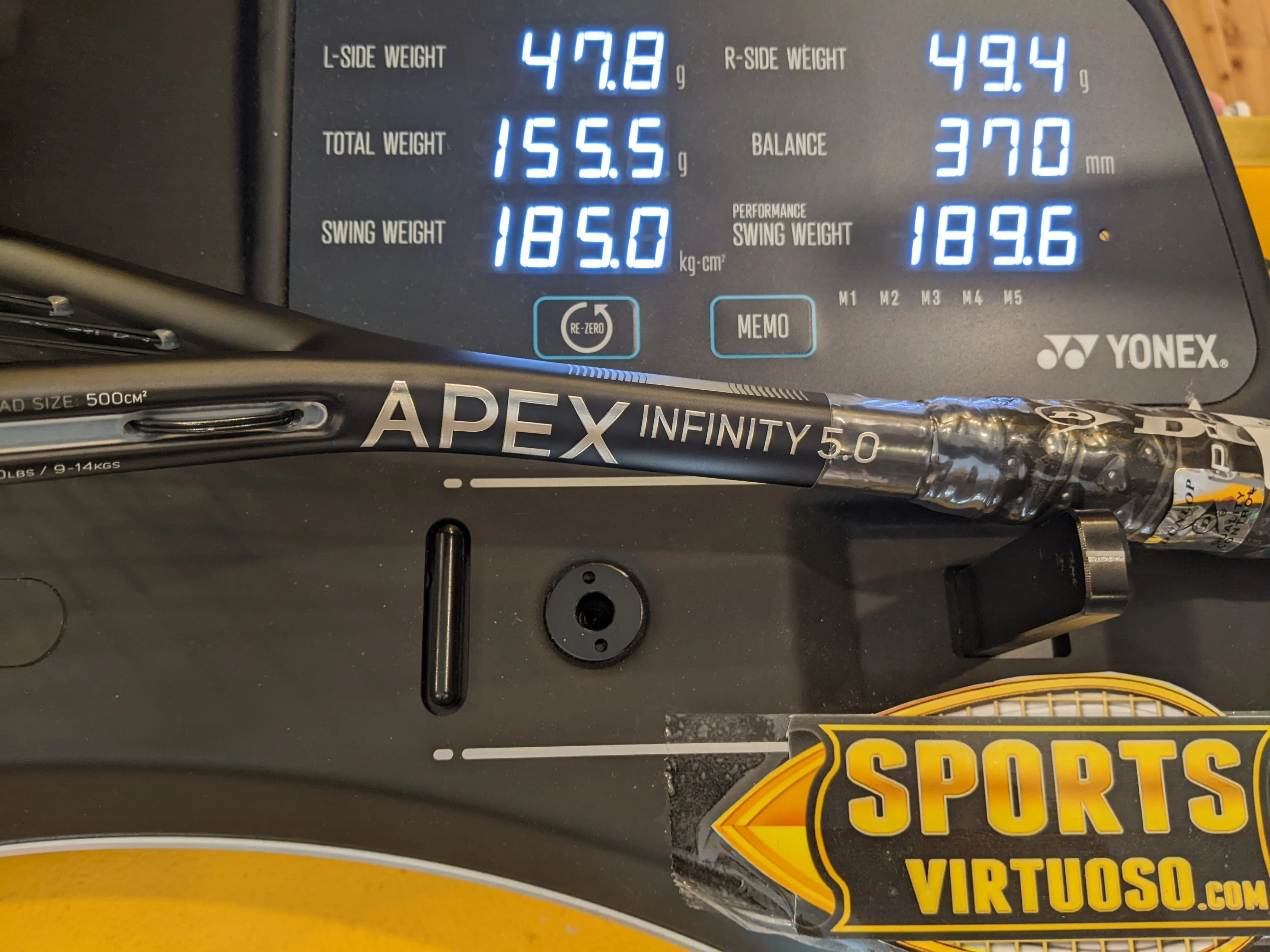 Dunlop Apex Infinity 5.0 Squash Racquet