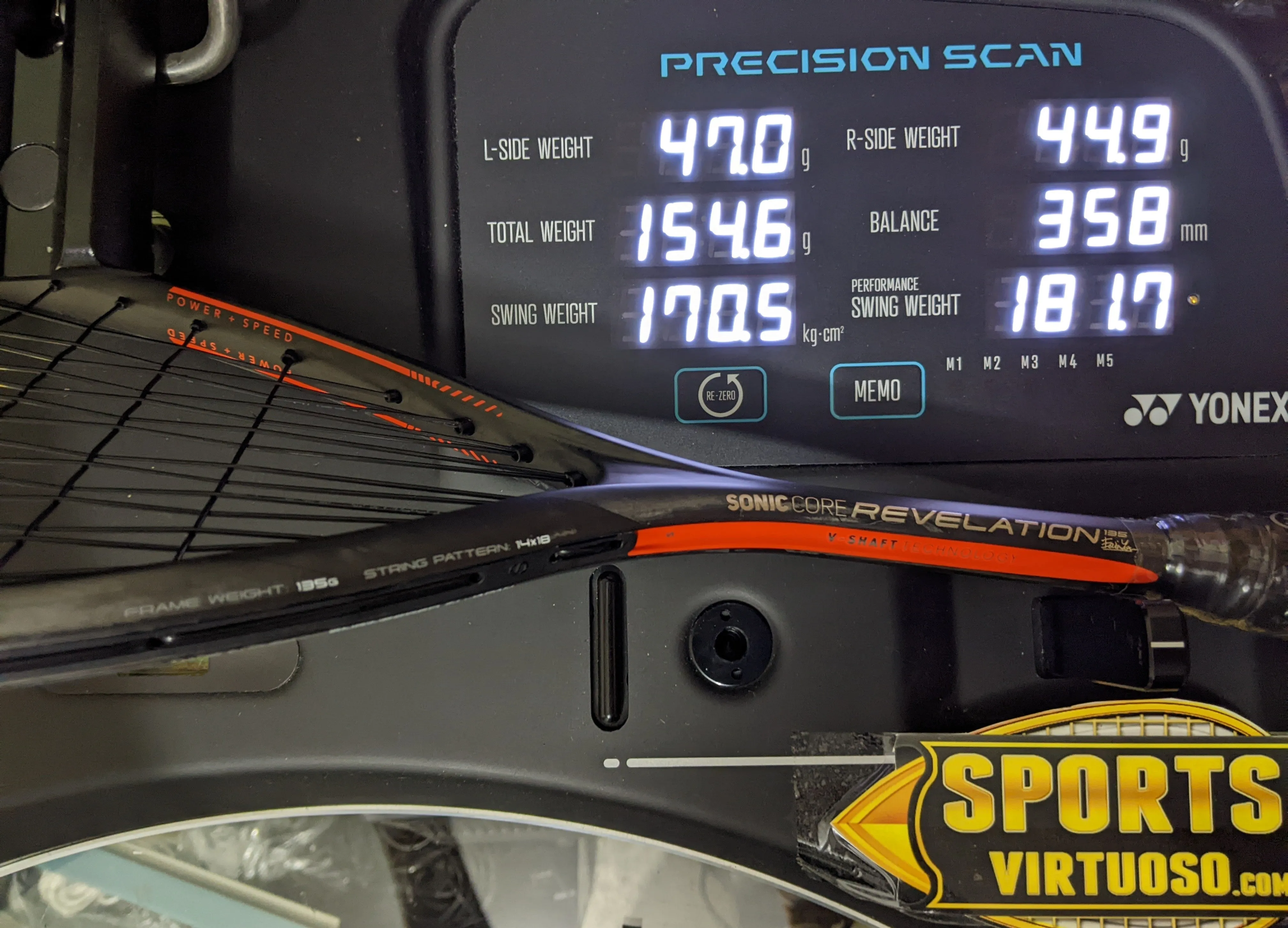 Dunlop Sonic Core Revelation 135: High-Performance Squash Racquet