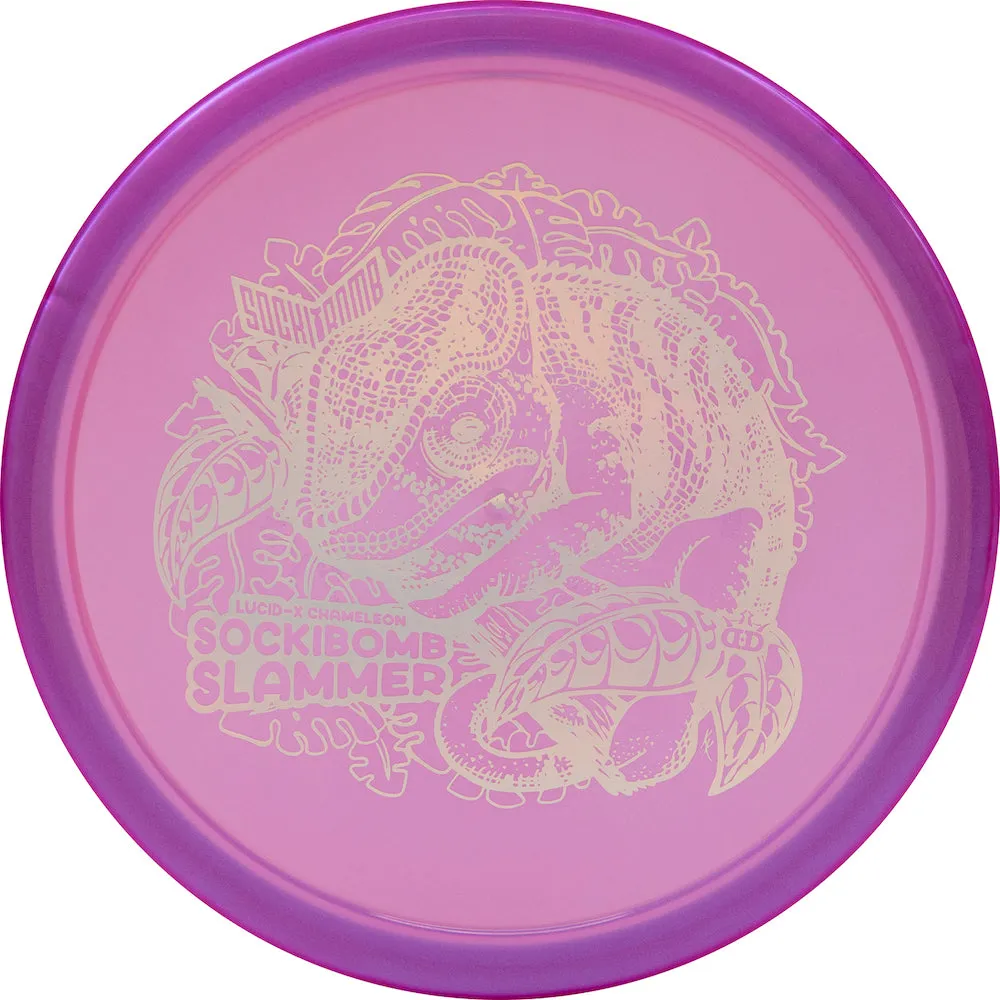 Dynamic Discs Lucid-X Chameleon Sockibomb Slammer Ricky Wysocki 2023 Team Series