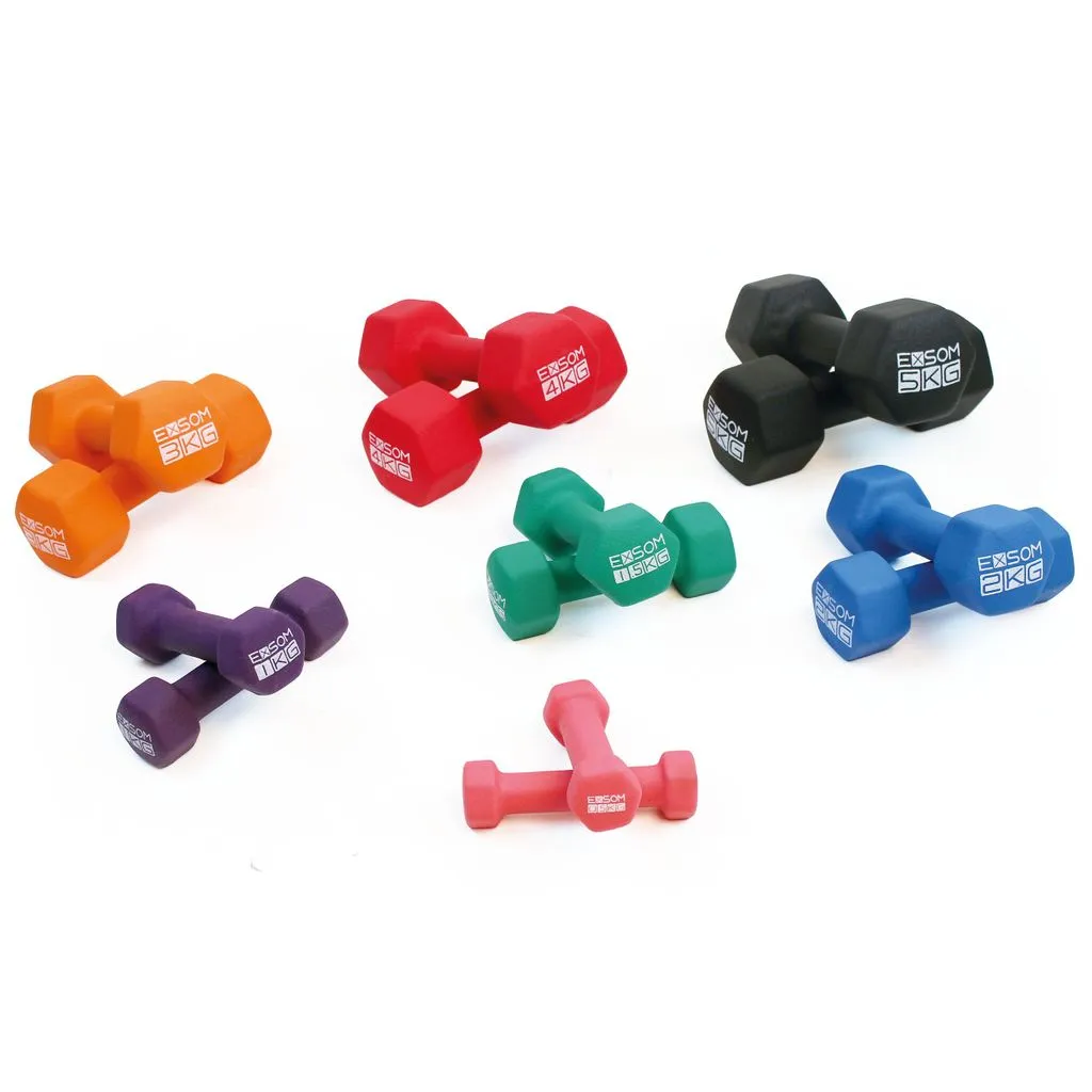 EXSOM NEOPRENE DUMBBELLS