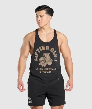 Gymshark Dumbbells Stringer - Black