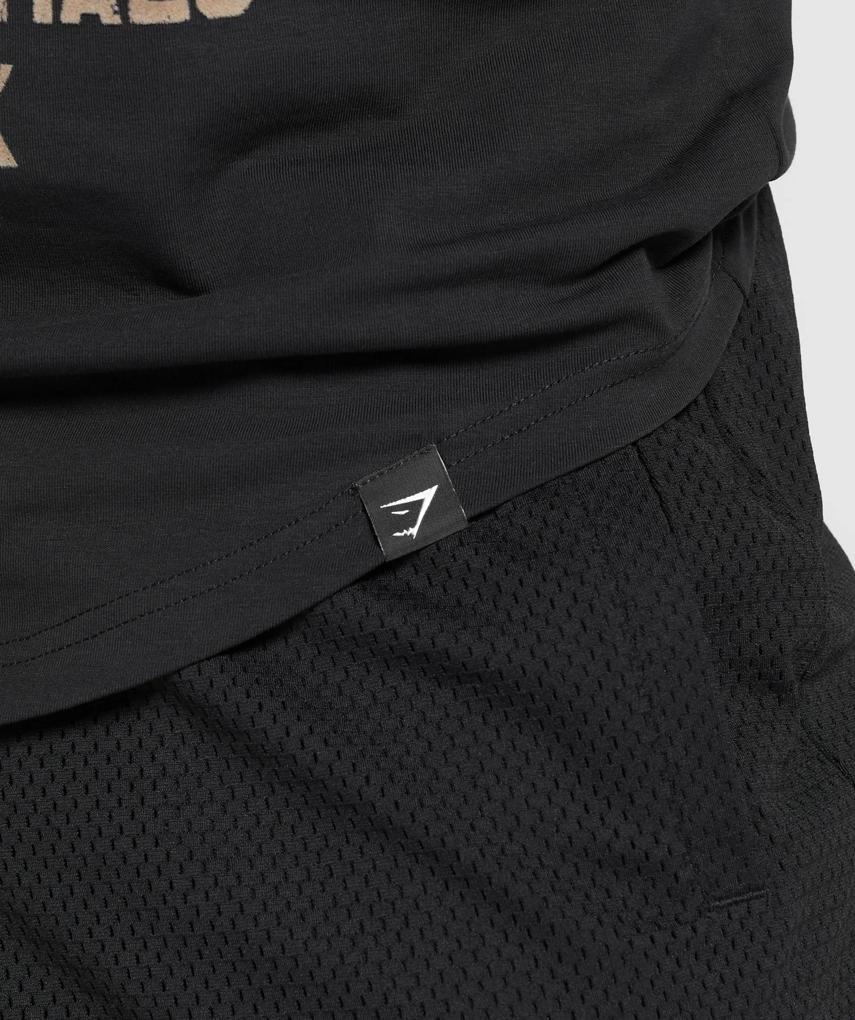 Gymshark Dumbbells Stringer - Black