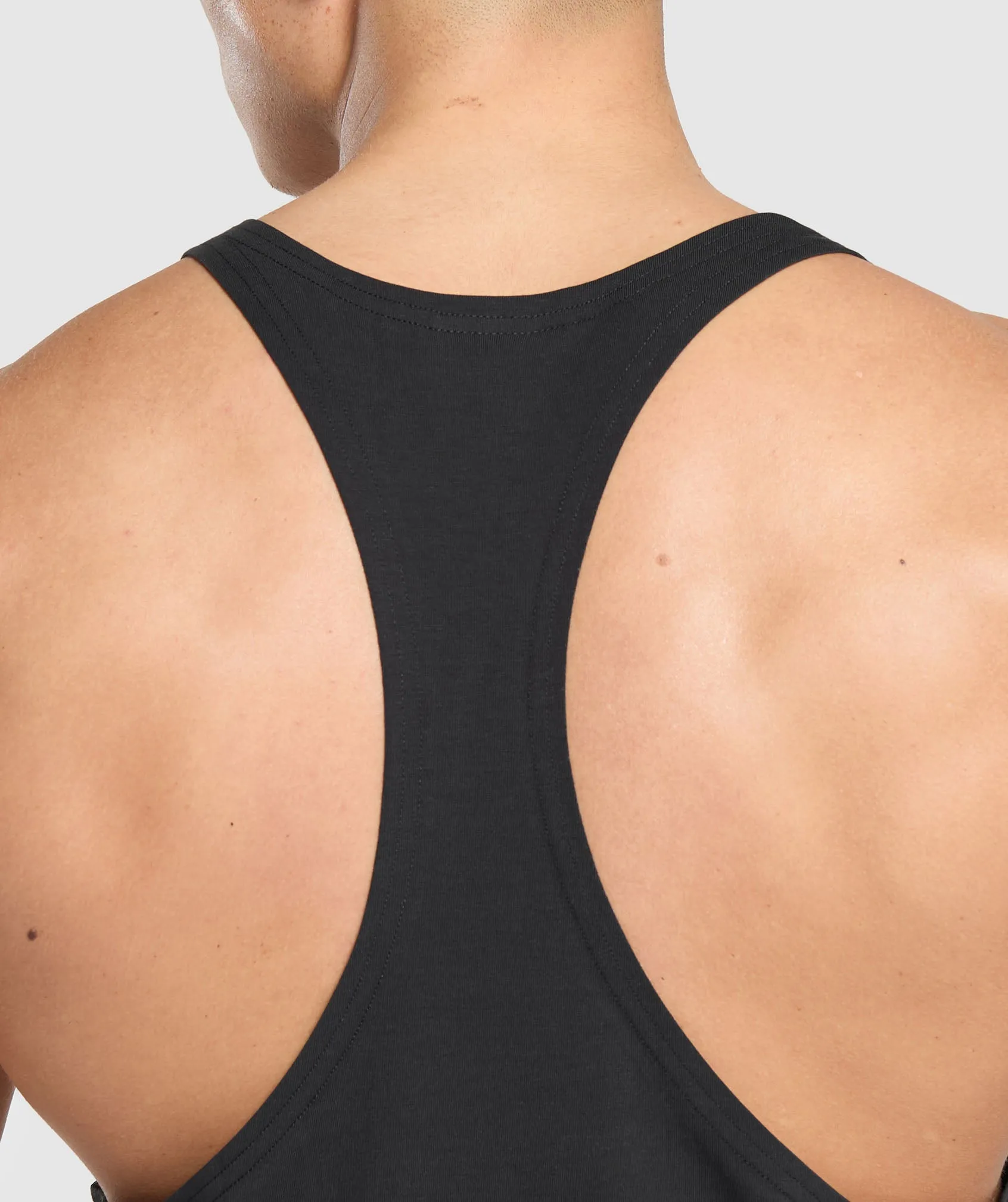 Gymshark Dumbbells Stringer - Black