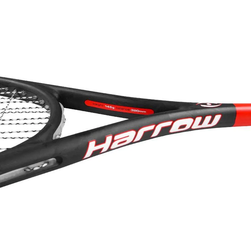 Harrow New M-140 Black/Red Squash Racquet