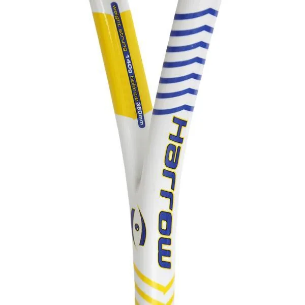 Harrow Vapor Squash Racquet White/Yellow/Blue