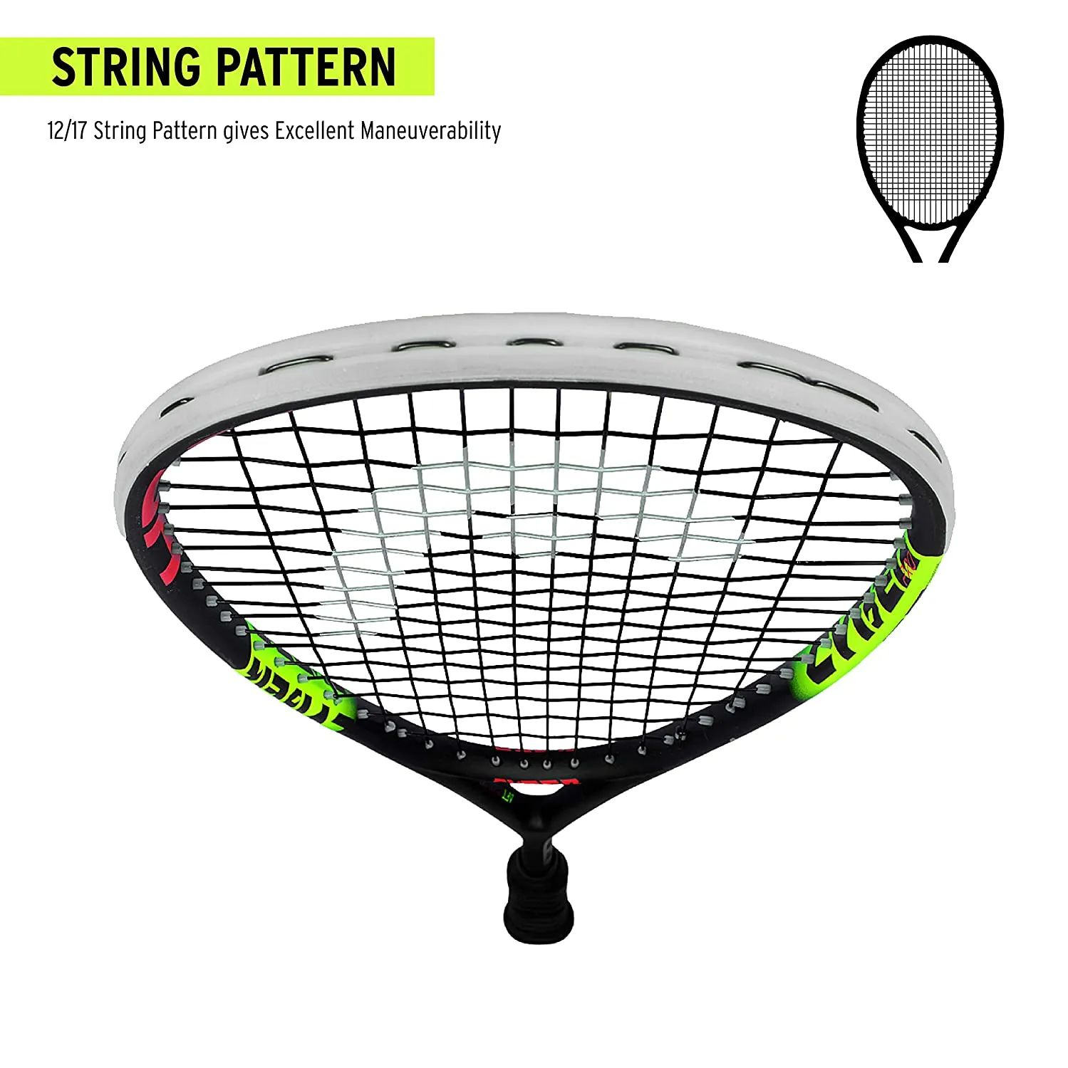 HEAD Cyber Pro Tour Squash Racquet - Blue