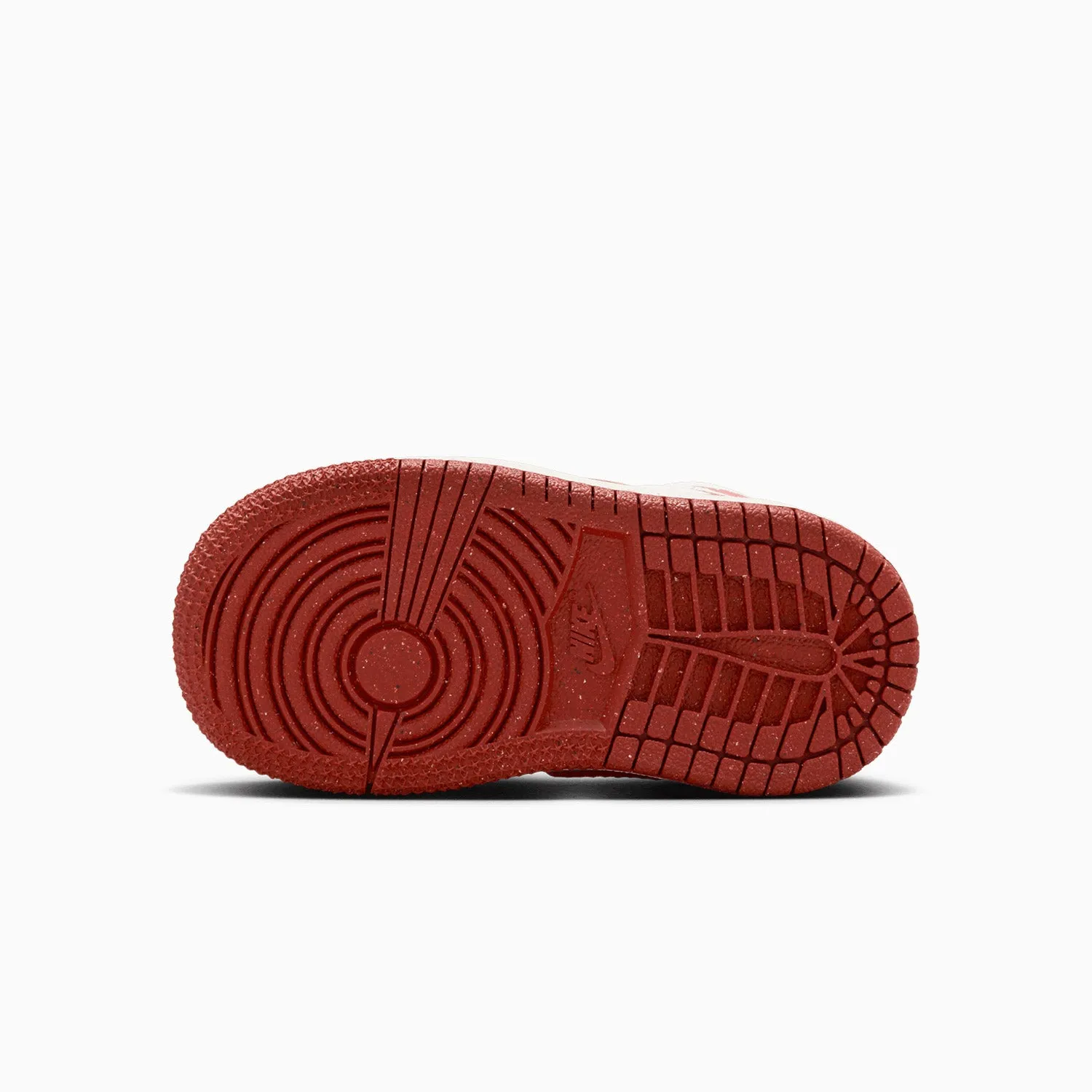 Kid's Air Jordan 1 Mid SE "White Dune Red" Toddlers