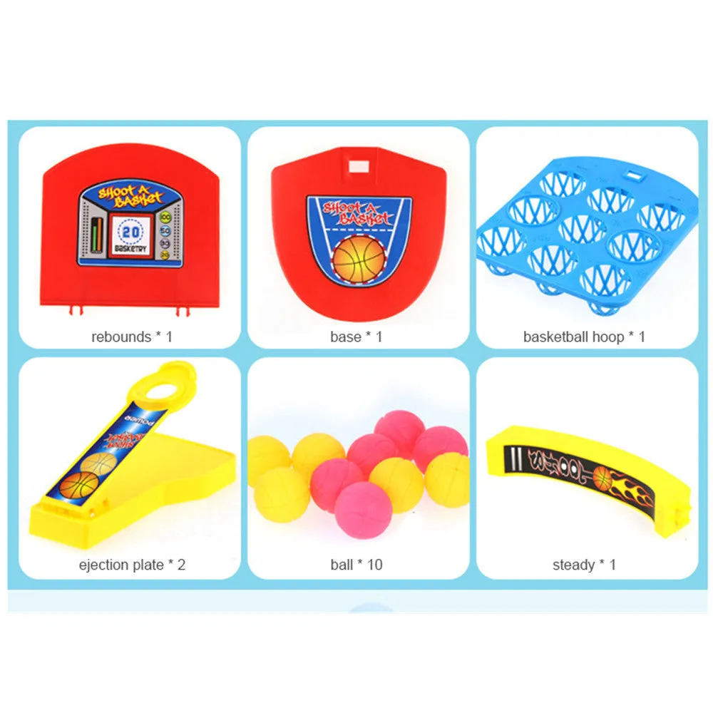 Kid's Desktop Game Mini Shooting Basketball Sports Game Educational Toys