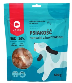 Maced Dumbbells With Chicken - Dog Treat - 500G