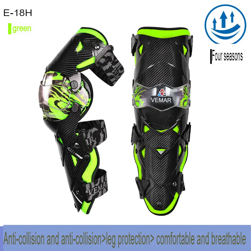 Motorcycle Knee Pads And Elbow Pads, Four-Season Anti-Fall And Wind Protection For Men And Women