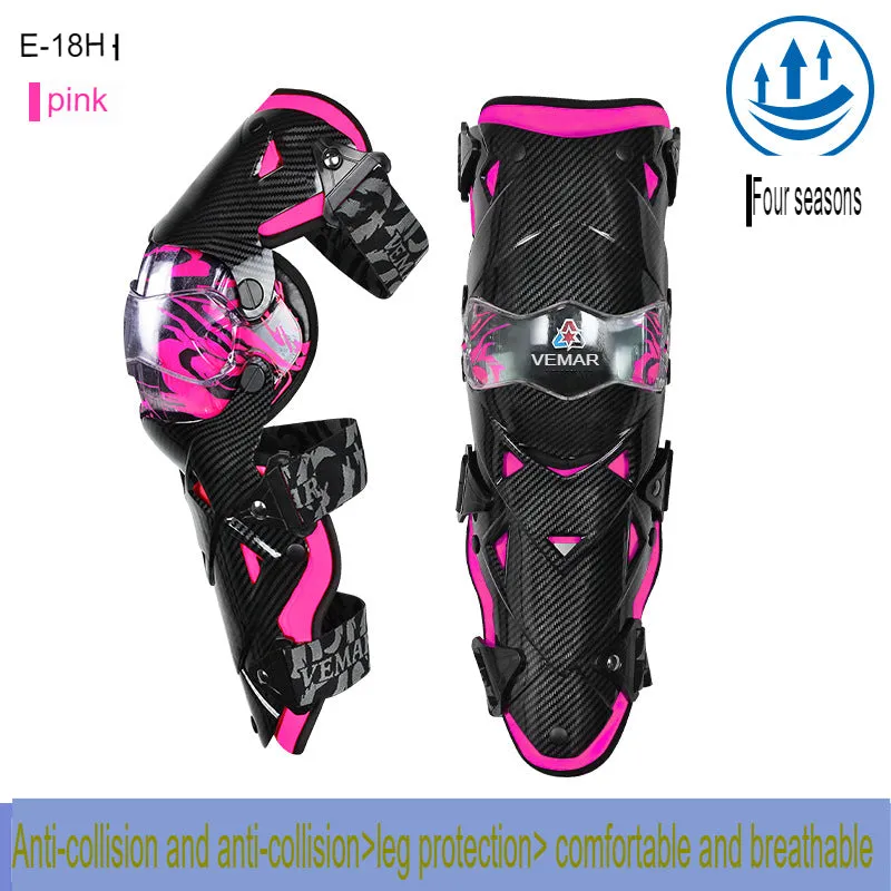 Motorcycle Knee Pads And Elbow Pads, Four-Season Anti-Fall And Wind Protection For Men And Women