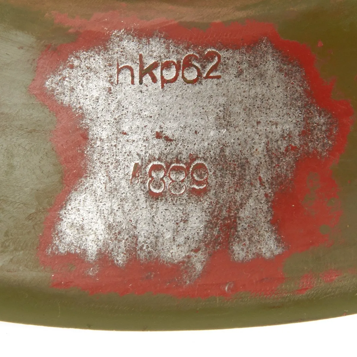 Original German WWII M42 Stahlhelm Steel Helmet- Shell Size 62