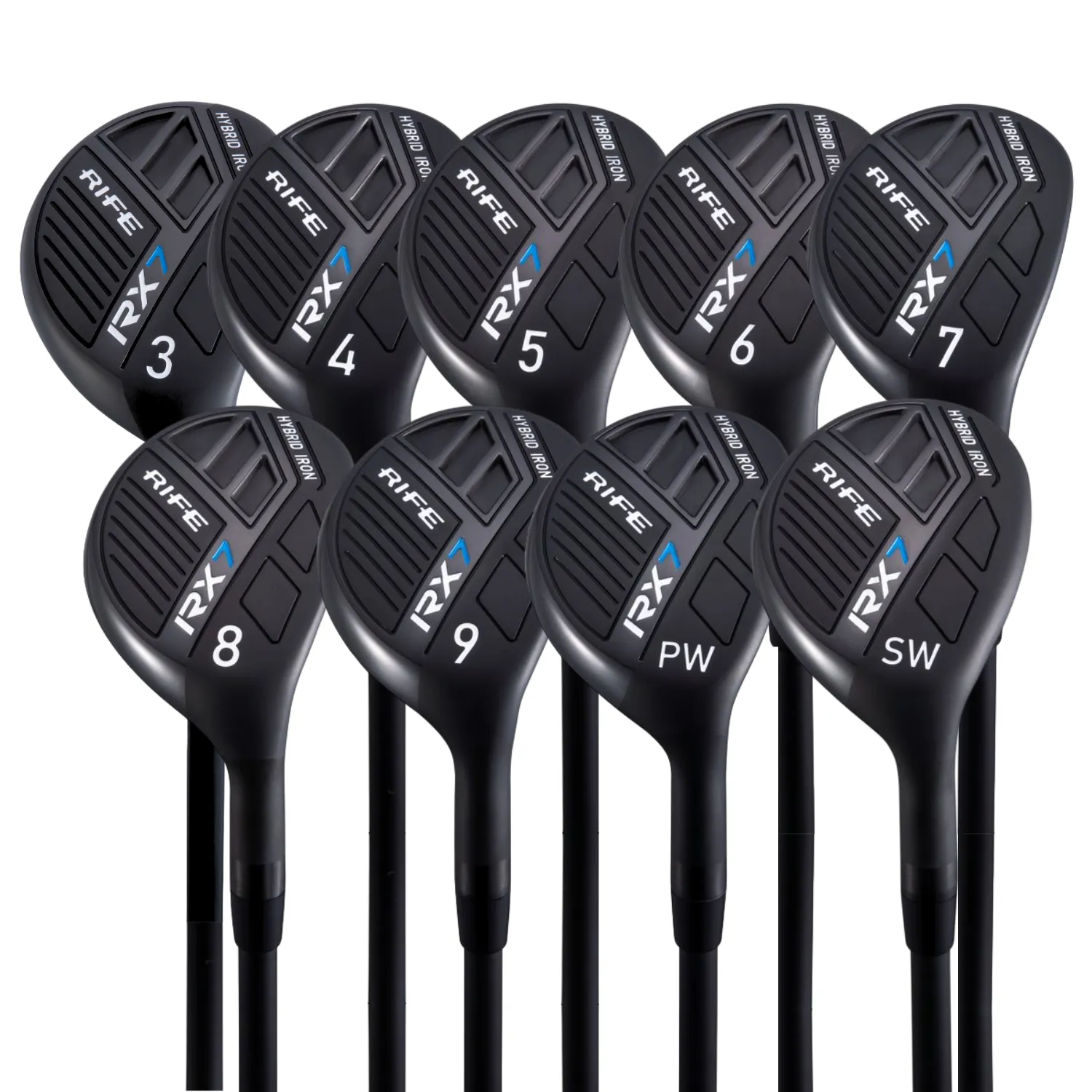 Rife RX7 Hybrid Iron Sets & Individual - Graphite Regular Flex