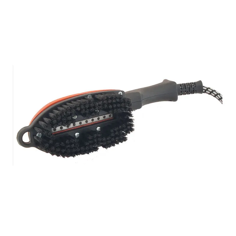 STEAM BRUSH WITH HORSE HAIR BRISTLES