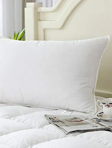 Story@Home Luxurious 2 Piece Microfibre Pillow Set - 16"x24", White